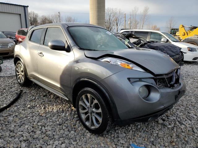 JN8AF5MR0CT114970 - 2012 NISSAN JUKE S GRAY photo 4