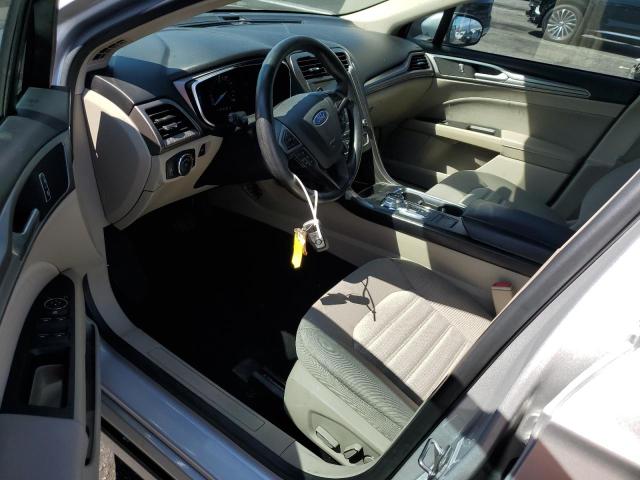 3FA6P0HD9KR186403 - 2019 FORD FUSION SE SILVER photo 7