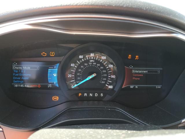 3FA6P0HD9KR186403 - 2019 FORD FUSION SE SILVER photo 9