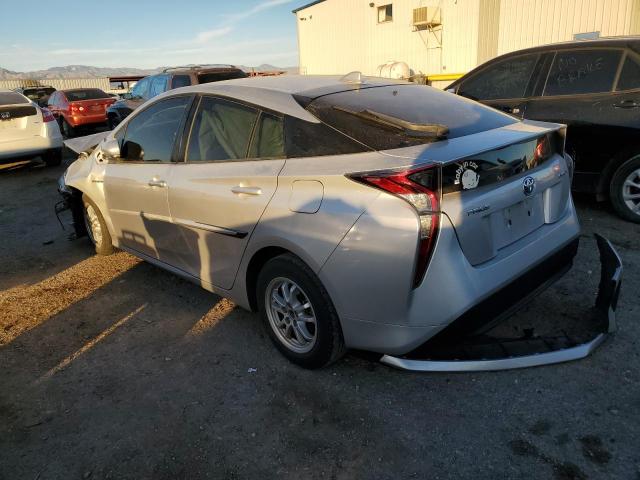 JTDKBRFU8G3020135 - 2016 TOYOTA PRIUS SILVER photo 2