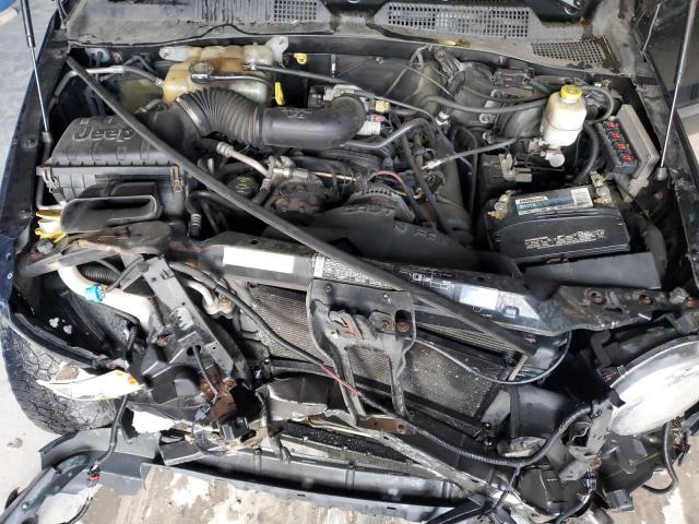 1J4GL38K25W620456 - 2005 JEEP LIBERTY RENEGADE 黑色 照片 12
