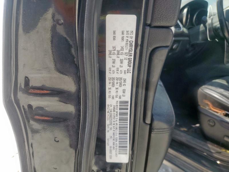 1C4RJEAG6DC519782 - 2013 JEEP GRAND CHER LAREDO Czarny zdjęcie 13