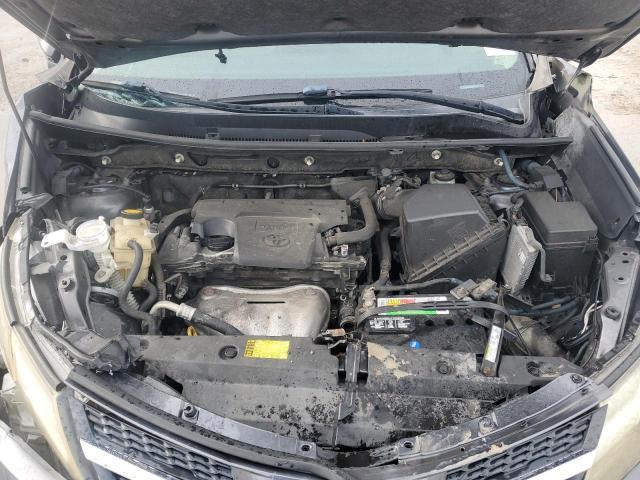 JTMWFREV9DD004936 - 2013 TOYOTA RAV4 XLE GRAY photo 12