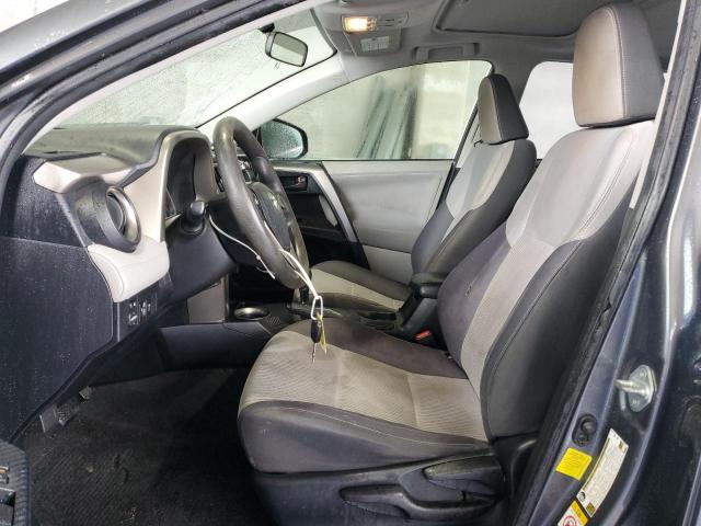JTMWFREV9DD004936 - 2013 TOYOTA RAV4 XLE GRAY photo 7