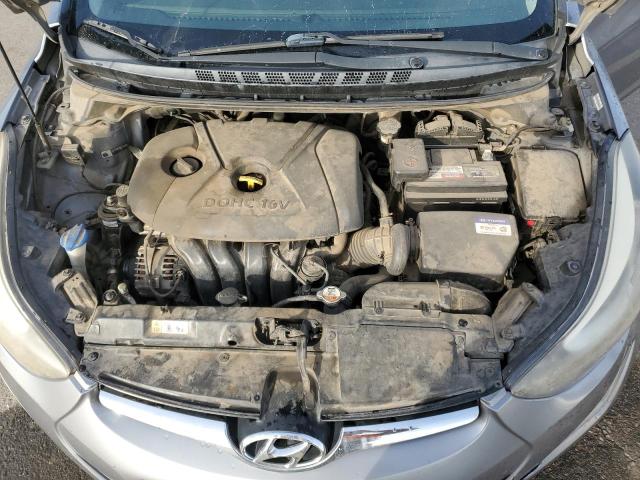 KMHDH4AE0FU224328 - 2015 HYUNDAI ELANTRA SE SILVER photo 11