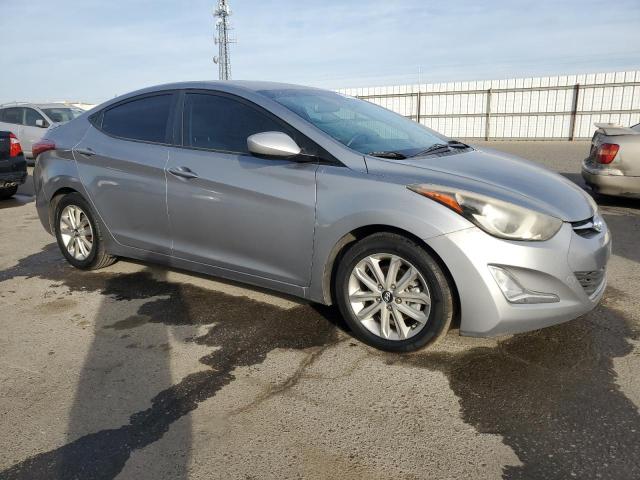 KMHDH4AE0FU224328 - 2015 HYUNDAI ELANTRA SE SILVER photo 4