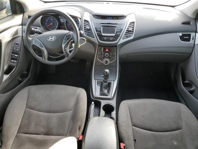 KMHDH4AE0FU224328 - 2015 HYUNDAI ELANTRA SE SILVER photo 8