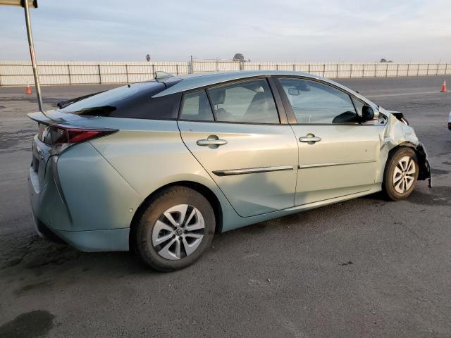 JTDKARFU1H3052655 - 2017 TOYOTA PRIUS TEAL photo 3