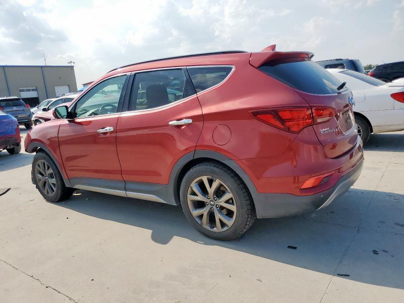 5XYZW4LA6JG532205 - 2018 HYUNDAI SANTA FE SPORT Kırmızı fotoğraf 2