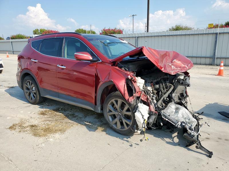 5XYZW4LA6JG532205 - 2018 HYUNDAI SANTA FE SPORT Kırmızı fotoğraf 4