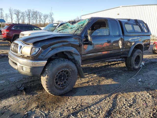 5TEWN72NX3Z246961 - 2003 TOYOTA TACOMA XTRACAB BLACK photo 1