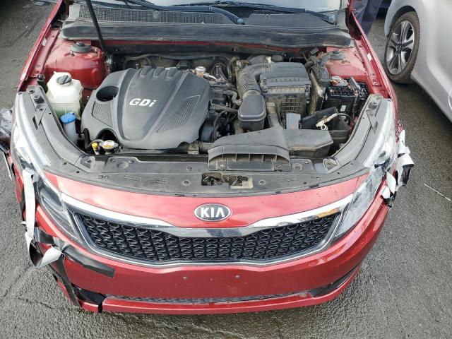 5XXGM4A72DG132218 - 2013 KIA OPTIMA LX RED photo 11