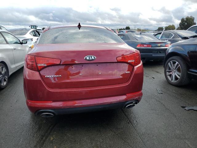 5XXGM4A72DG132218 - 2013 KIA OPTIMA LX RED photo 6