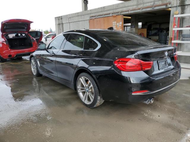 WBA4J3C57KBL06981 - 2019 BMW 430XI GRAN COUPE BLACK photo 2