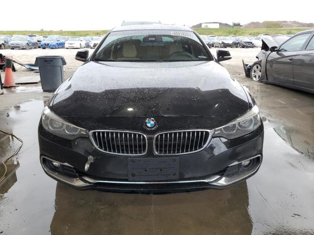 WBA4J3C57KBL06981 - 2019 BMW 430XI GRAN COUPE BLACK photo 5