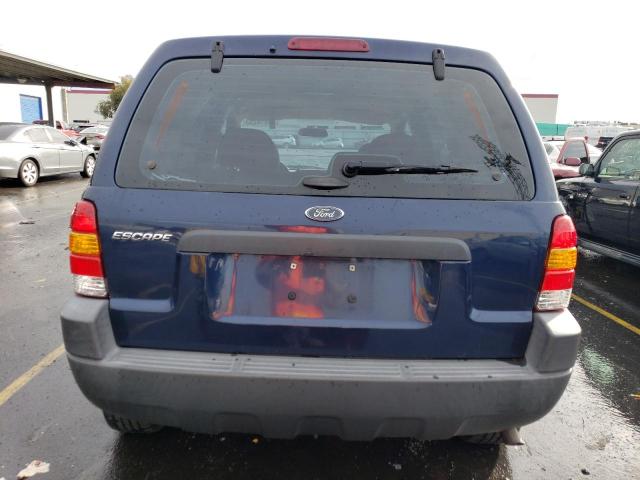 1FMYU02173KB90185 - 2003 FORD ESCAPE XLS BLUE photo 6