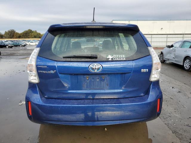 JTDZN3EU7C3023753 - 2012 TOYOTA PRIUS V BLUE photo 6