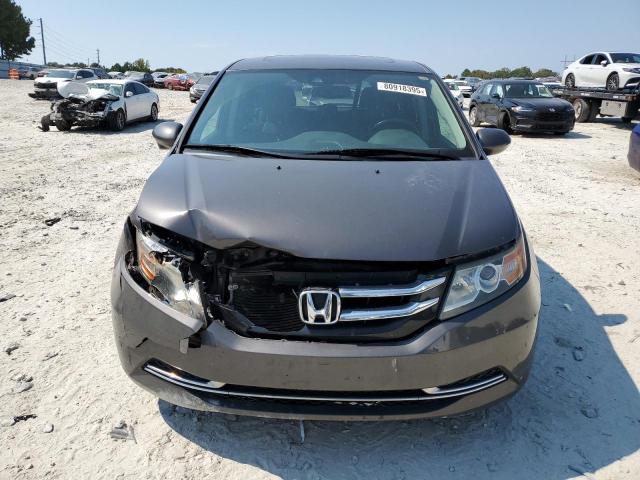 5FNRL5H6XFB075819 - 2015 HONDA ODYSSEY EXL ნაცრისფერი ფოტო 5