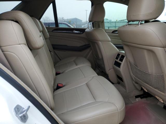 4JGDA5HB5CA065129 - 2012 MERCEDES-BENZ ML 350 4MATIC WHITE photo 11