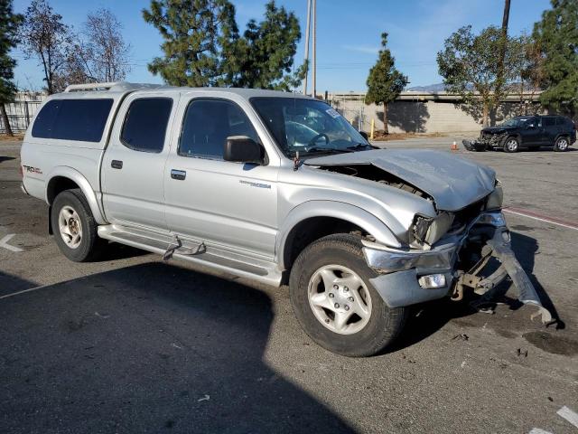 5TEGN92N13Z212309 - 2003 TOYOTA TACOMA DOUBLE CAB PRERUNNER SILVER photo 4