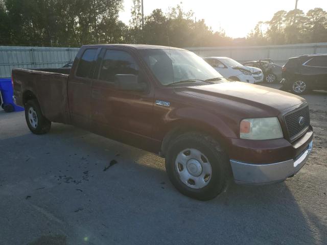 1FTVX12514NB35268 - 2004 FORD F150 BURGUNDY photo 4