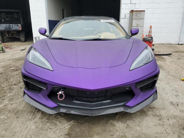 1G1YC3D42N5110009 - 2022 CHEVROLET CORVETTE STINGRAY 3LT PURPLE photo 5