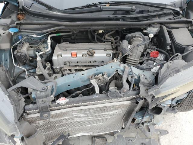 2HKRM3H55EH520010 - 2014 HONDA CR-V EX BLUE photo 11