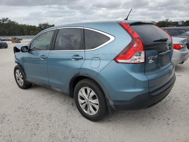 2HKRM3H55EH520010 - 2014 HONDA CR-V EX BLUE photo 2