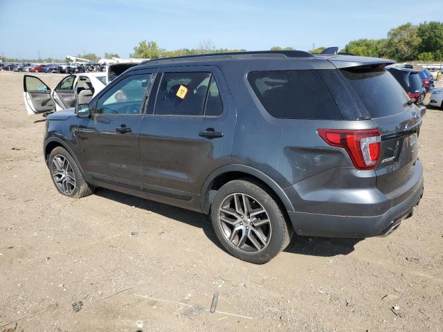 1FM5K8GT5HGB66415 - 2017 FORD EXPLORER SPORT Grau Foto 2