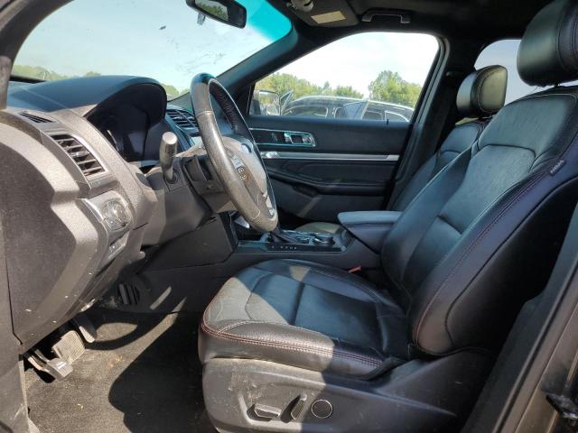 1FM5K8GT5HGB66415 - 2017 FORD EXPLORER SPORT Grau Foto 7