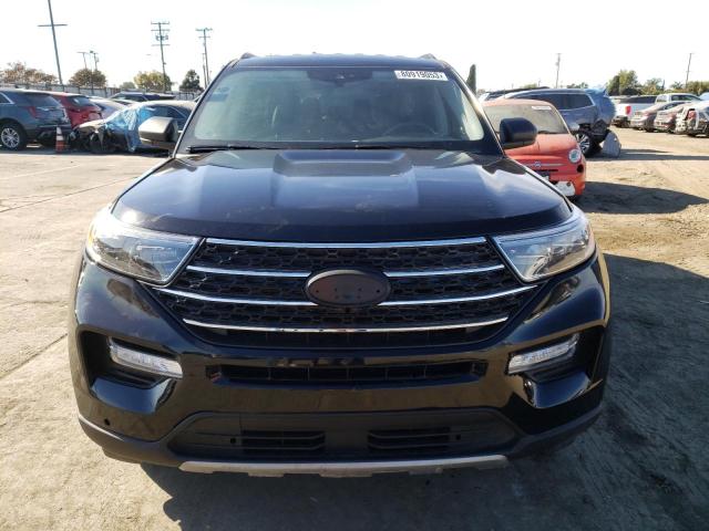 1FMSK7DH1PGA57042 - 2023 FORD EXPLORER XLT BLACK photo 5