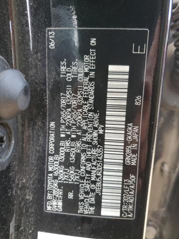 JTEBU5JR3D5143357 - 2013 TOYOTA 4RUNNER SR5 Schwarz Foto 13