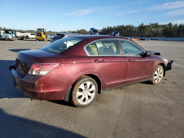 1HGCP26768A022102 - 2008 HONDA ACCORD EX MAROON photo 3