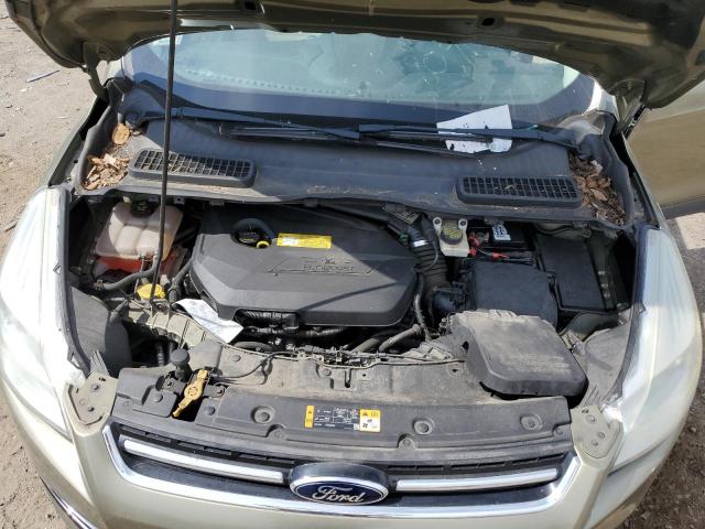 1FMCU9HX9DUA89973 - 2013 FORD ESCAPE SEL GREEN photo 11