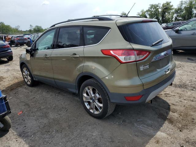 1FMCU9HX9DUA89973 - 2013 FORD ESCAPE SEL GREEN photo 2