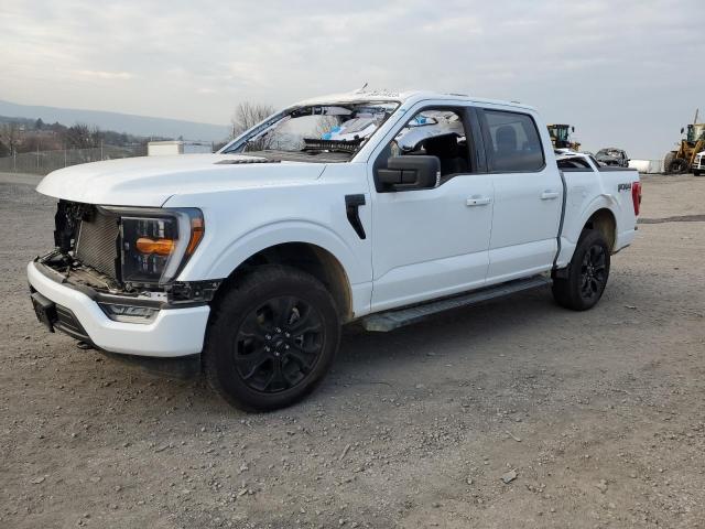 1FTFW1E83PFA20747 - 2023 FORD F150 SUPERCREW WHITE photo 1