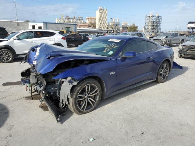 1FA6P8CF0F5411050 - 2015 FORD MUSTANG GT BLUE photo 1