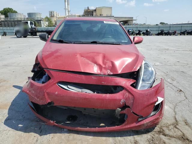 KMHCT4AE7GU082085 - 2016 HYUNDAI ACCENT SE RED photo 5