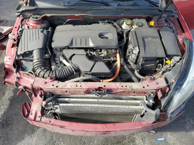 1G11D5RR4DF101108 - 2013 CHEVROLET MALIBU 1LT RED photo 11