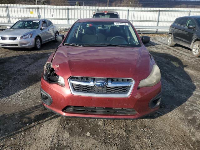 JF1GJAA66CH020897 - 2012 SUBARU IMPREZA RED photo 5