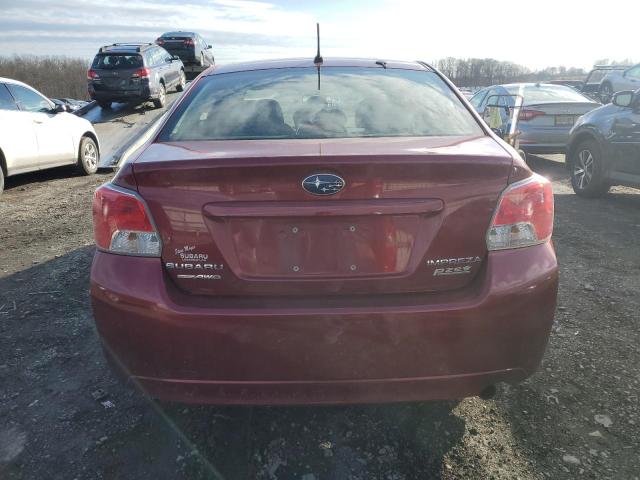 JF1GJAA66CH020897 - 2012 SUBARU IMPREZA RED photo 6