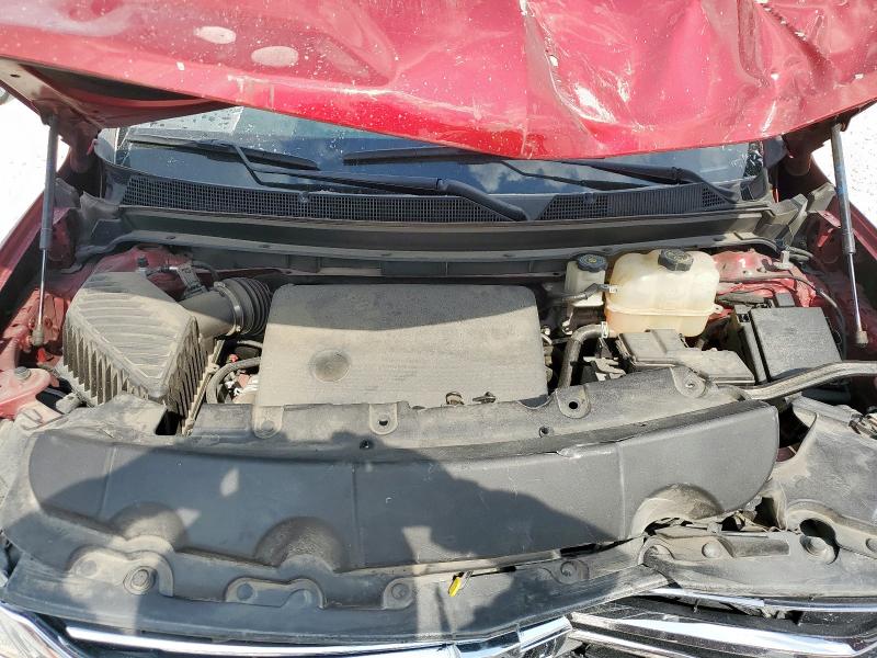 1GNERGKW5KJ255625 - 2019 CHEVROLET TRAVERSE LT Червоний фото 12