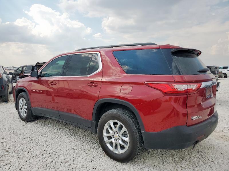 1GNERGKW5KJ255625 - 2019 CHEVROLET TRAVERSE LT Червоний фото 2