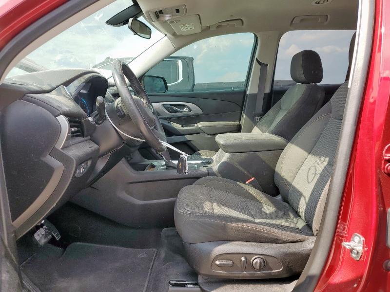 1GNERGKW5KJ255625 - 2019 CHEVROLET TRAVERSE LT Червоний фото 7