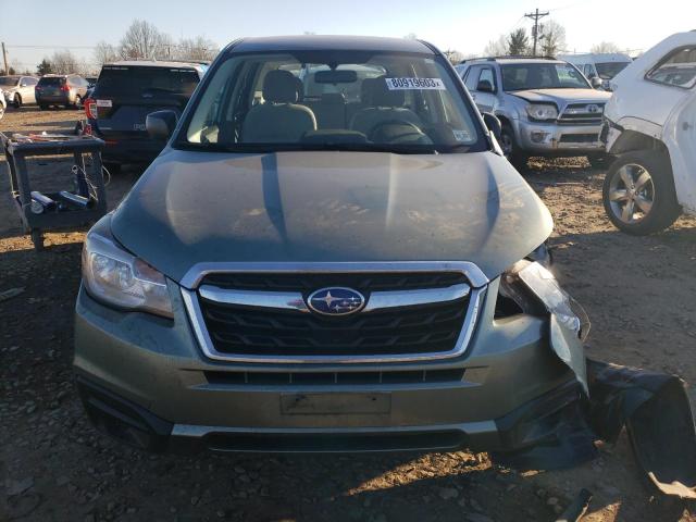 JF2SJAAC6JG590882 - 2018 SUBARU FORESTER 2.5I GREEN photo 5