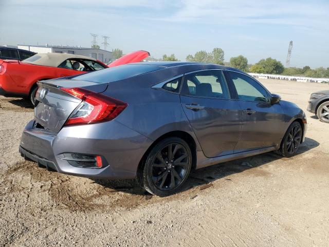 2HGFC2F82LH524147 - 2020 HONDA CIVIC SPORT GRAY photo 3