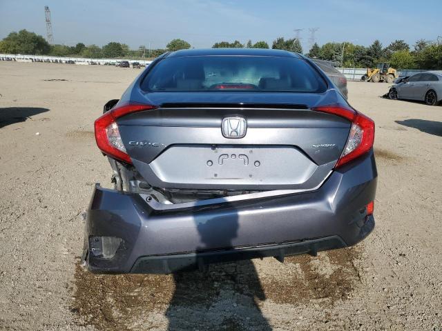 2HGFC2F82LH524147 - 2020 HONDA CIVIC SPORT GRAY photo 6