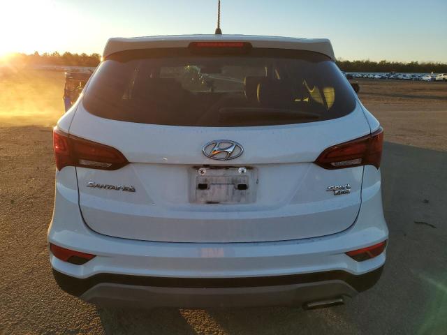 5NMZTDLB5JH103208 - 2018 HYUNDAI SANTA FE S WHITE photo 6