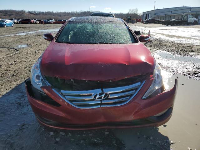 5NPEC4AC5EH878871 - 2014 HYUNDAI SONATA SE RED photo 5