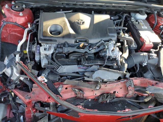 4T1B11HK1KU242613 - 2019 TOYOTA CAMRY L RED photo 11